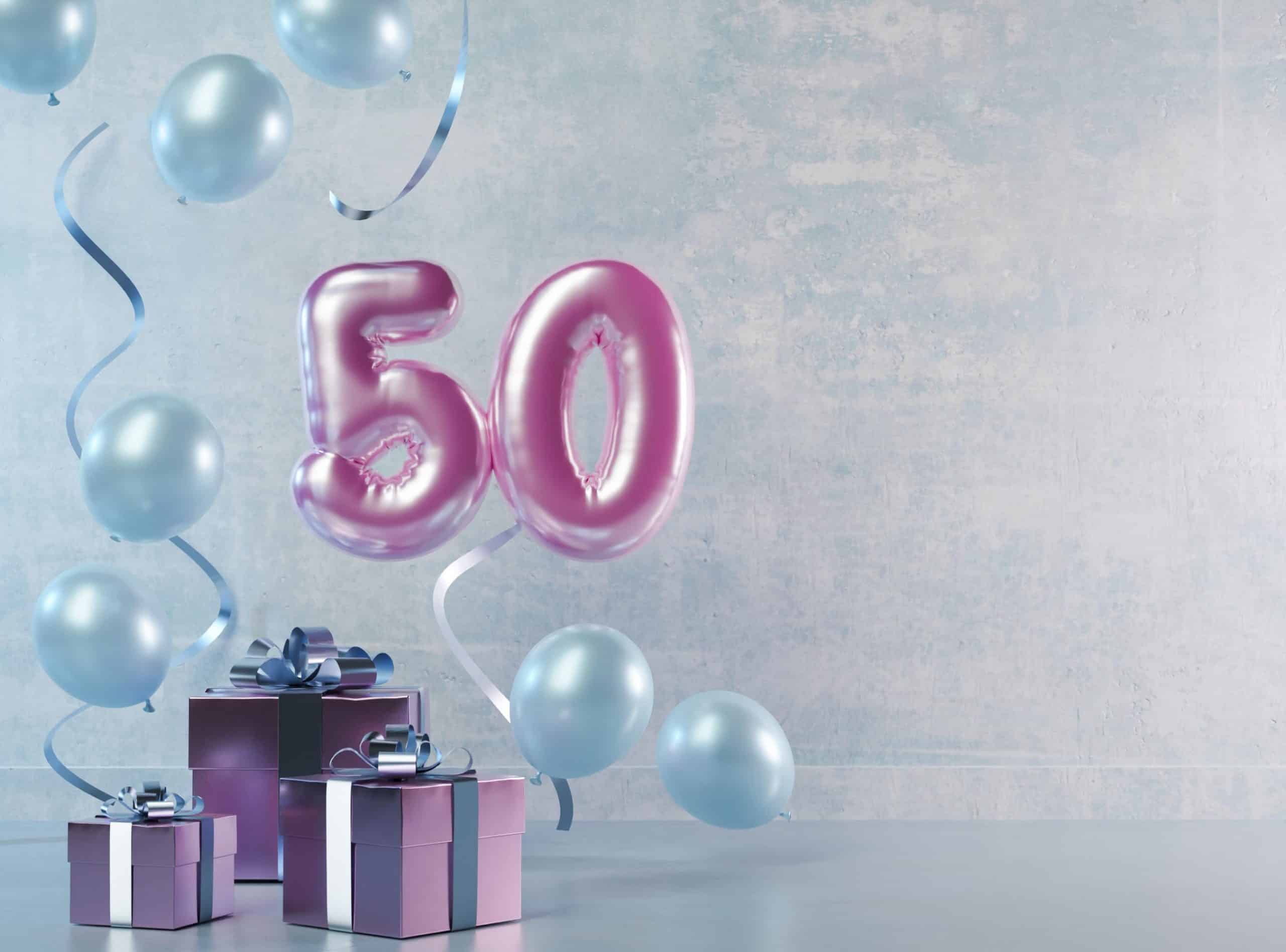 Ideas para cumpleaños de 50 años: Con qué color decorar la fiesta?